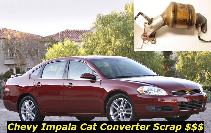 chevy impala cat converter scrap price